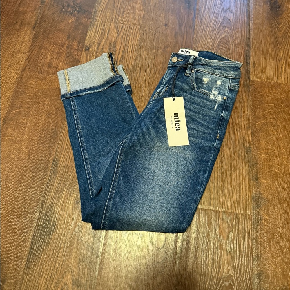 Mica Mid-Rise Straight Leg